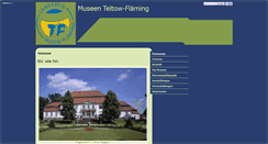 Desktop Screenshot of museen-teltow-flaeming.de
